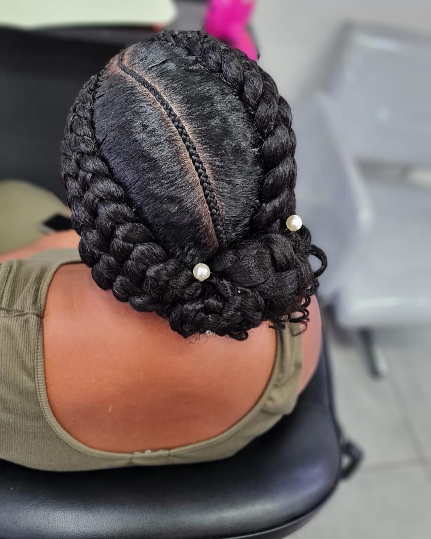 Réalisation coiffure femme CKR